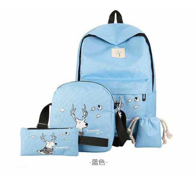 Pcs Unisex Nylon Printed Backpack