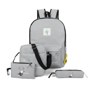 Pcs Unisex Nylon Printed Backpack