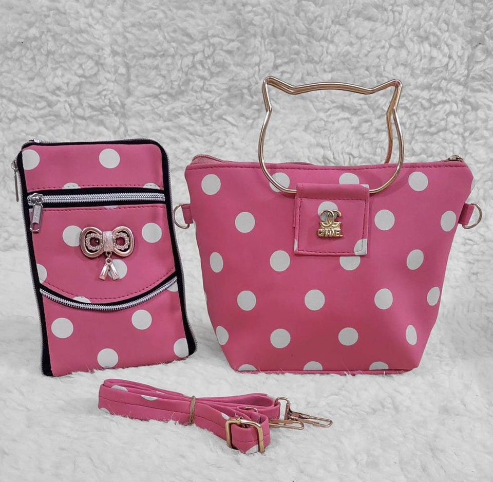 Hand Bags For Girls With Cute Handle And Long Strap