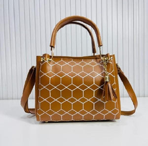 ;Women's PU Leather Printed Shoulder Bag