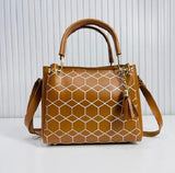 ;Women's PU Leather Printed Shoulder Bag