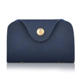 Stylish Blue PU Leather Hand Bag Set - 4 Pcs for Women