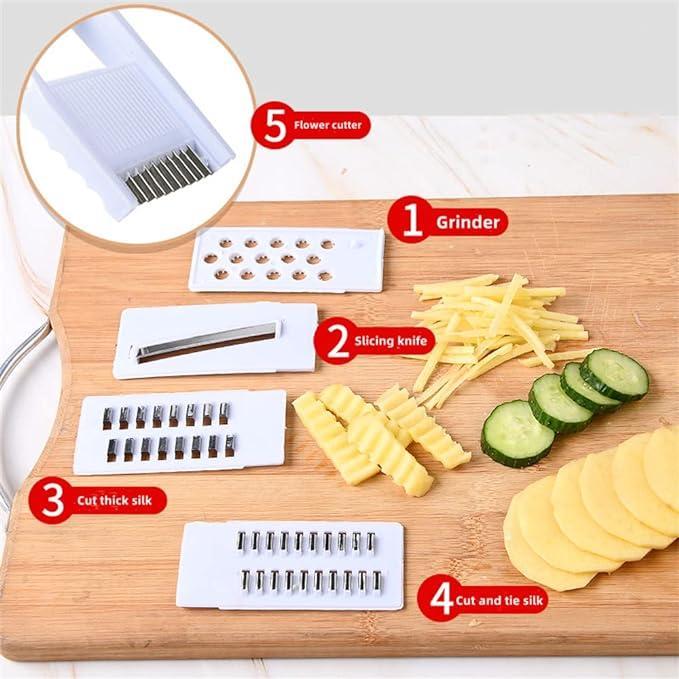 5 in 1 Vegetable Slicer For Kitchen
