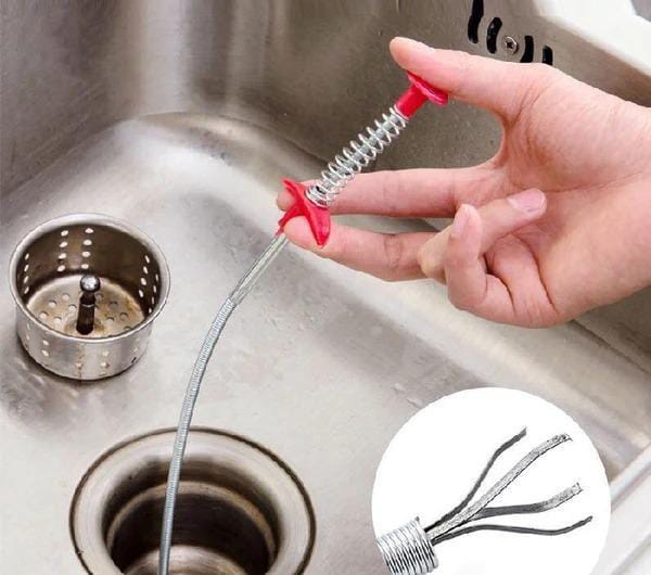 Snake Sink Cleaning Filter Pipe