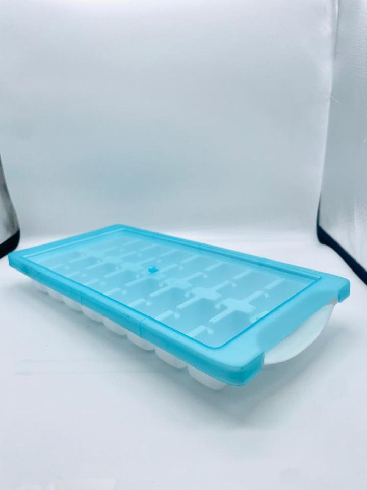 Ice Tray With Cover, 16 Ice Cube