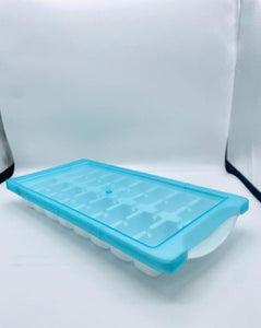 Ice Tray With Cover, 16 Ice Cube