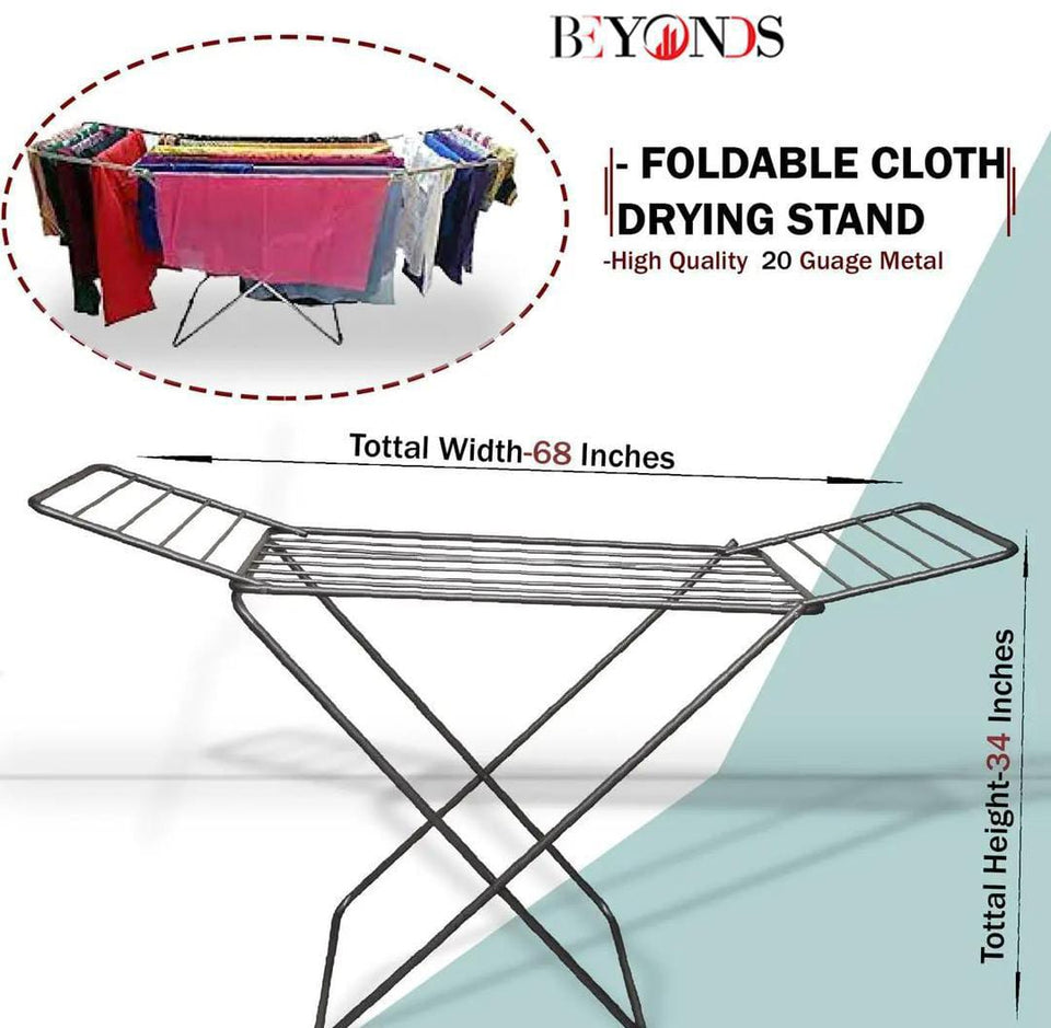 Foldable Clothes Drying Stand