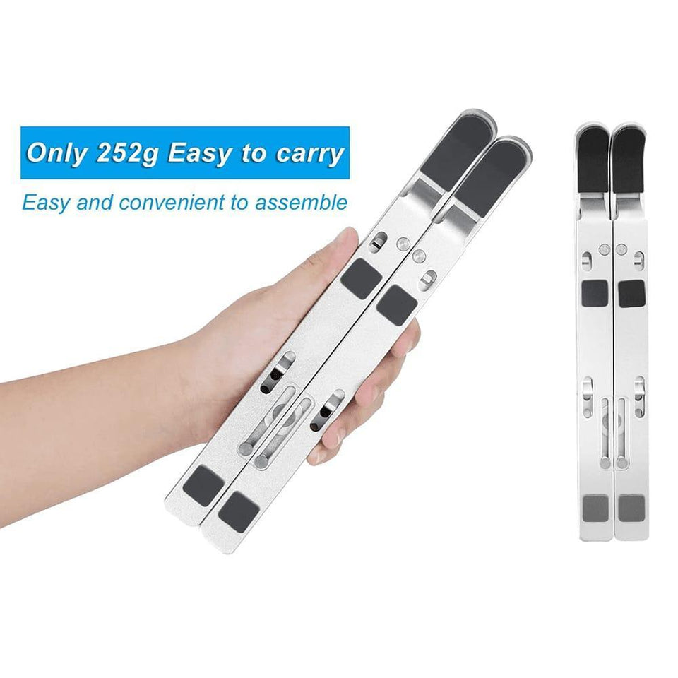 Portable Adjustable Foldable Laptop Stand - Perfect for Home &amp; Travel