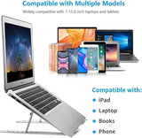 Portable Adjustable Foldable Laptop Stand - Perfect for Home &amp; Travel