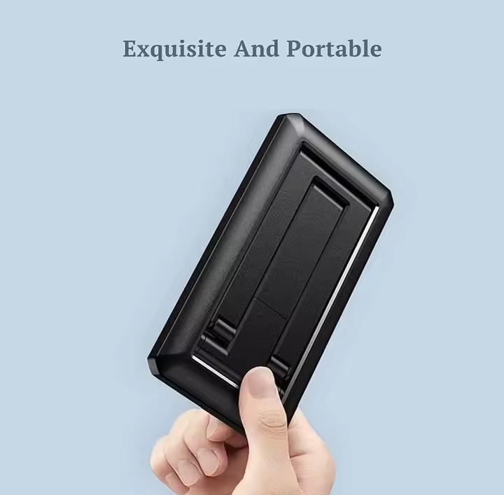 Premium Black ABS Plastic Tripod Stand - 1 Pcs