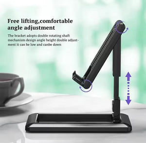 Premium Black ABS Plastic Tripod Stand - 1 Pcs