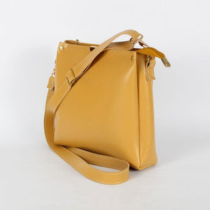 Girl's Rexine Plain Hand Bag